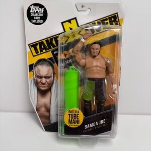 WWE Samoa Joe NXT TakeOver Figure Mattel Build A Tube Man